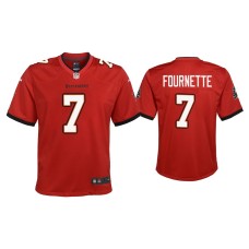 Youth Tampa Bay Buccaneers #7 Leonard Fournette Red Game Jersey