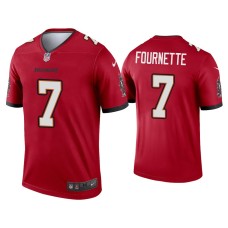 Men's Tampa Bay Buccaneers #7 Leonard Fournette Red Legend Jersey