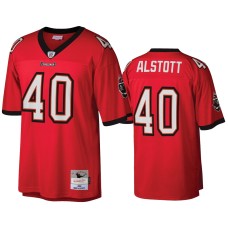 Men's Tampa Bay Buccaneers #40 Mike Alstott Red Legacy Replica Jersey