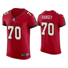 Men's Tampa Bay Buccaneers #70 Robert Hainsey Red Vapor Elite Jersey