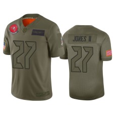 Men's Tampa Bay Buccaneers #27 Ronald Jones II Camo 2019 Salute to Service Limited Jersey