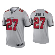 Men's Tampa Bay Buccaneers #27 Ronald Jones II Gray Inverted Legend Jersey