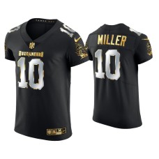 Men's Tampa Bay Buccaneers #10 Scotty Miller Black Golden Edition Elite Jersey