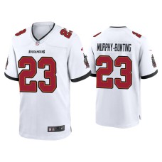 Men's Tampa Bay Buccaneers #23 Sean Murphy-Bunting White Game Jersey