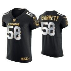 Men's Tampa Bay Buccaneers #58 Shaquil Barrett Black Golden Edition Elite Jersey