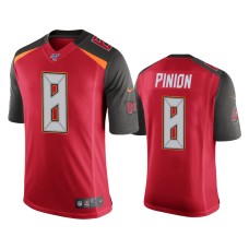 Men's Tampa Bay Buccaneers #8 Bradley Pinion 100th Season Red Vapor Limited Jersey