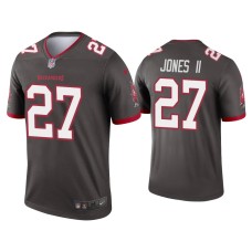 Men's Tampa Bay Buccaneers #27 Ronald Jones II Pewter Legend Jersey