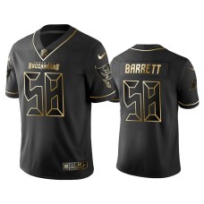 Men's Tampa Bay Buccaneers #58 2019 Golden Edition Vapor Untouchable Limited Shaquil Barrett Black Jersey