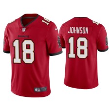 Men's Tampa Bay Buccaneers #18 Vapor Limited Tyler Johnson Red Jersey