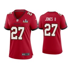 Women's Tampa Bay Buccaneers #27 Ronald Jones II Super Bowl LV Red Game Jersey