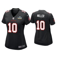 Women's Tampa Bay Buccaneers #10 Scotty Miller Super Bowl LV Black Game Fashion Jersey