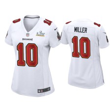 Women's Tampa Bay Buccaneers #10 Scotty Miller Super Bowl LV White Game Fashion Jersey