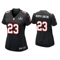 Women's Tampa Bay Buccaneers #23 Sean Murphy-Bunting Super Bowl LV Black Game Fashion Jersey