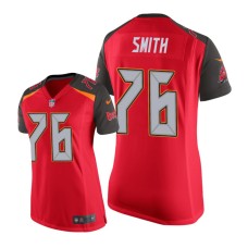 Men's Tampa Bay Buccaneers #76 Red Donovan Smith Nike Game Jersey