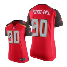 Men's Tampa Bay Buccaneers #90 Red Jason Pierre-Paul Nike Game Jersey