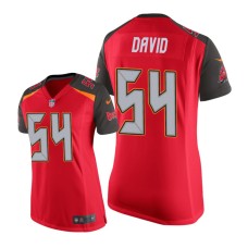 Men's Tampa Bay Buccaneers #54 Red Lavonte David Nike Game Jersey