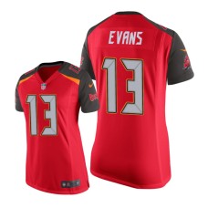 Men's Tampa Bay Buccaneers #13 Red Mike Evans Nike Game Jersey