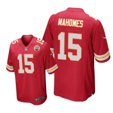 Men's Kansas City Chiefs #15 Red Patrick Mahomes Nike Game Jersey