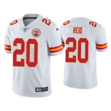 Men's Kansas City Chiefs #20 Vapor Limited Justin Reid White Jersey