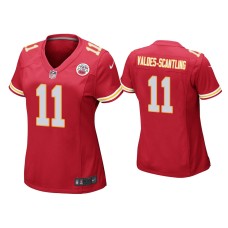 Women's Kansas City Chiefs #11 Marquez Valdes-Scantling Red Game Jersey