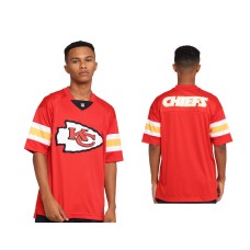 Men's Kansas City Chiefs Team Logo Red Replica Jersey