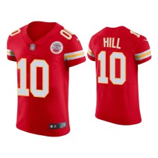 Men's Kansas City Chiefs #10 Tyreek Hill Red Vapor Elite Jersey