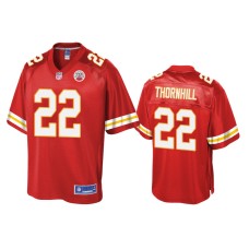 Men's Kansas City Chiefs #22 Juan Thornhill Red Pro Line Jersey