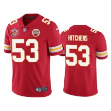 Men's Kansas City Chiefs #53 60th Season Anthony Hitchens Red Limited Jersey