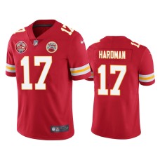 Men's Kansas City Chiefs #17 60th Season Mecole Hardman Red Limited Jersey