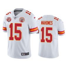 Men's Kansas City Chiefs #15 60th Season Patrick Mahomes White Limited Jersey