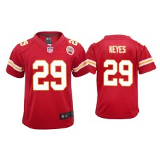 Youth Kansas City Chiefs #29 Thakarius Keyes Red Game Jersey