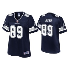 Women's Dallas Cowboys #89 Blake Jarwin Navy Pro Line Jersey