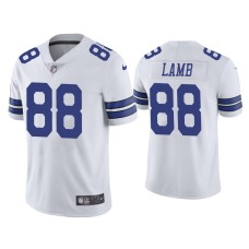 Men's Dallas Cowboys #88 CeeDee Lamb White 2020 NFL Draft Vapor Limited Jersey