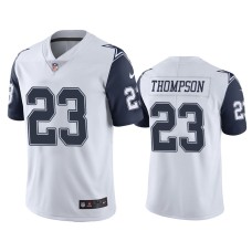 Men's Dallas Cowboys #23 Color Rush Limited Darian Thompson White Jersey