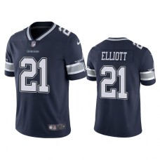 Men's Dallas Cowboys #21 Nike Ezekiel Elliott Navy Color Rush Limited Jersey