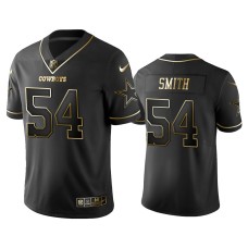 Men's Dallas Cowboys #9 Golden Edition Vapor Limited Jaylon Smith Black Jersey