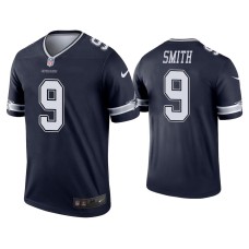 Men's Dallas Cowboys #9 Jaylon Smith Navy Legend Jersey