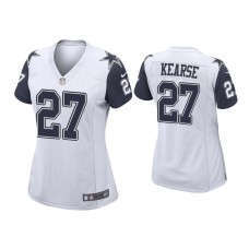 Women's Dallas Cowboys #27 Jayron Kearse White Alternate Game Jersey