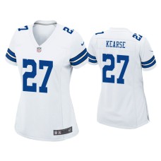 Women's Dallas Cowboys #27 Jayron Kearse White Game Jersey