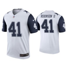 Men's Dallas Cowboys #41 Color Rush Legend Reggie Robinson II White Jersey