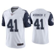 Men's Dallas Cowboys #41 Color Rush Limited Reggie Robinson II White Jersey