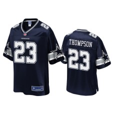 Men's Dallas Cowboys #23 Darian Thompson Navy Pro Line Jersey