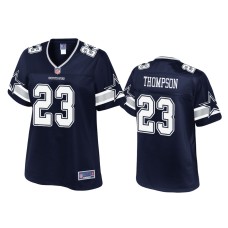 Women's Dallas Cowboys #23 Darian Thompson Navy Pro Line Jersey