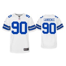 Youth Dallas Cowboys #90 DeMarcus Lawrence White Game Jersey