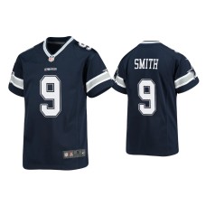 Youth Dallas Cowboys #9 Jaylon Smith Navy Game Jersey