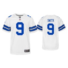 Youth Dallas Cowboys #9 Jaylon Smith White Game Jersey