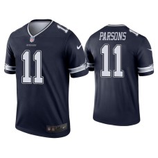 Men's Dallas Cowboys #11 Micah Parsons Navy Legend Jersey