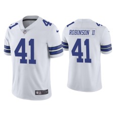 Men's Dallas Cowboys #41 Vapor Limited Reggie Robinson II White Jersey