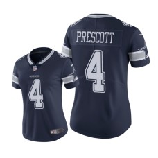 Women's Dallas Cowboys #4 Navy Dak Prescott Nike Game Jersey