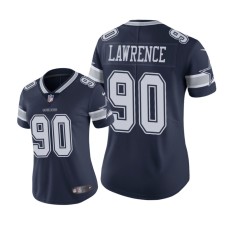 Women's Dallas Cowboys #90 Navy DeMarcus Lawrence Nike Game Jersey